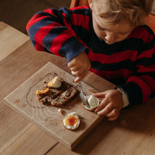 Load image into Gallery viewer, kids wooden breakfast board
