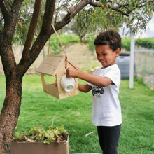Load image into Gallery viewer, kids wooden bird feeder kit