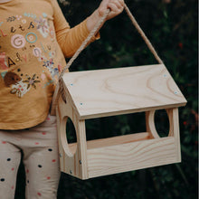 Load image into Gallery viewer, kids wooden bird feeder kit
