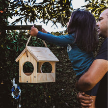 Load image into Gallery viewer, kids wooden bird feeder kit