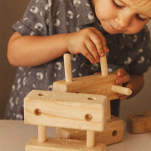 Load image into Gallery viewer, kids wooden building blocks
