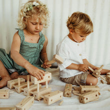 Load image into Gallery viewer, kids wooden building blocks
