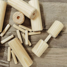 Load image into Gallery viewer, kids wooden building blocks