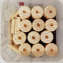 Load image into Gallery viewer, kids wooden building blocks