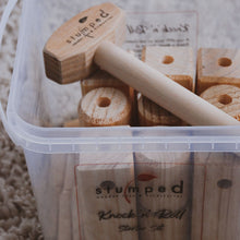 Load image into Gallery viewer, kids wooden building blocks