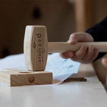 Load image into Gallery viewer, Stumped Wooden Hammer