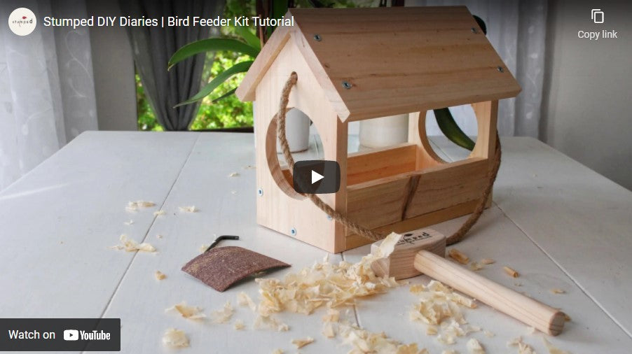 Stumped DIY Diaries | 02 Bird Feeder Kit Assembly
