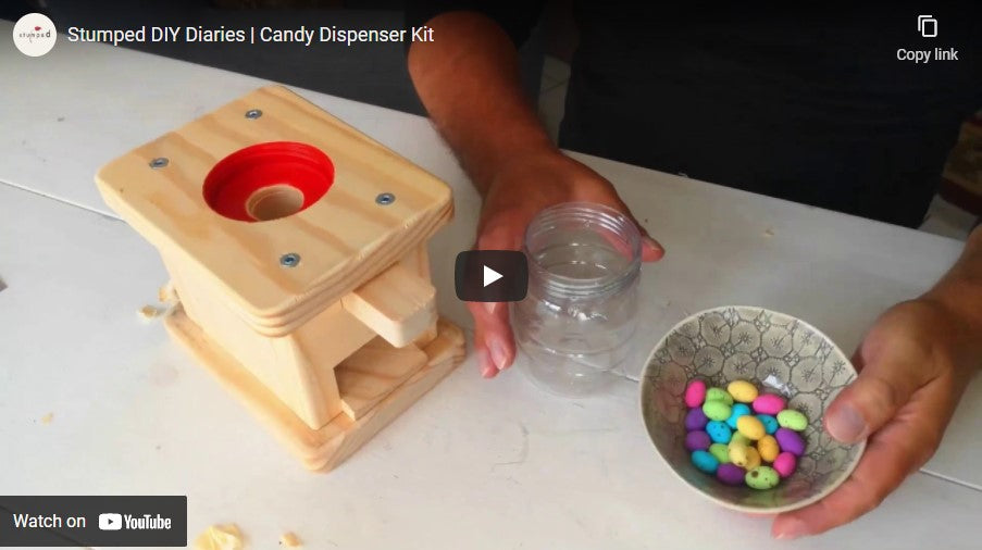 Stumped DIY Diaries | 03 Candy Dispenser Kit Assembly
