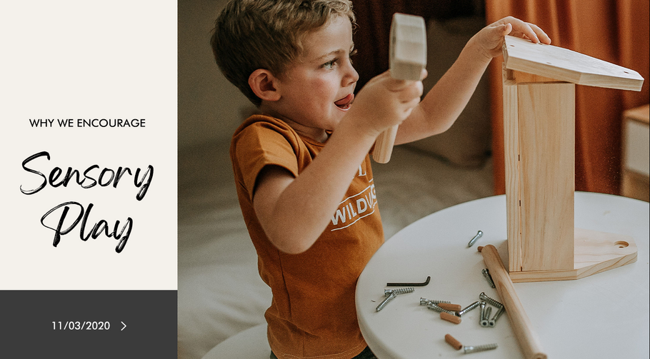 Why We Encourage Sensory Play